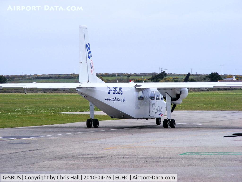 G-SBUS, 1986 Britten-Norman BN-2A-26 Islander C/N 3013, Skybus