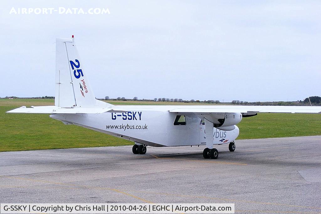 G-SSKY, 1991 Britten-Norman BN-2B-26 Islander C/N 2247, Skybus