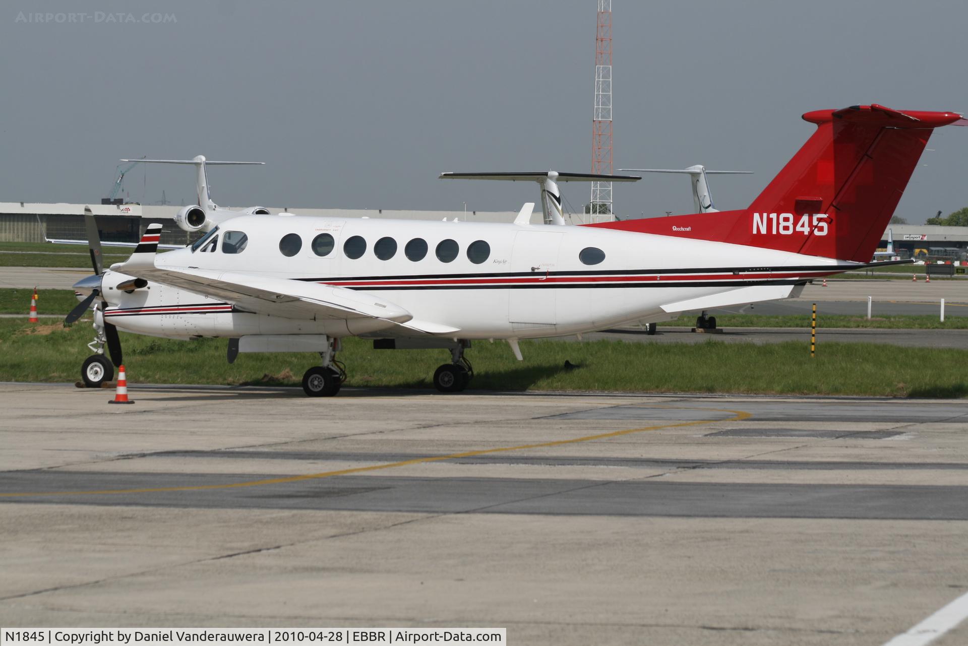 N1845, Raytheon King Air 350 (B300) C/N FL-327, Parked on G.A. apron