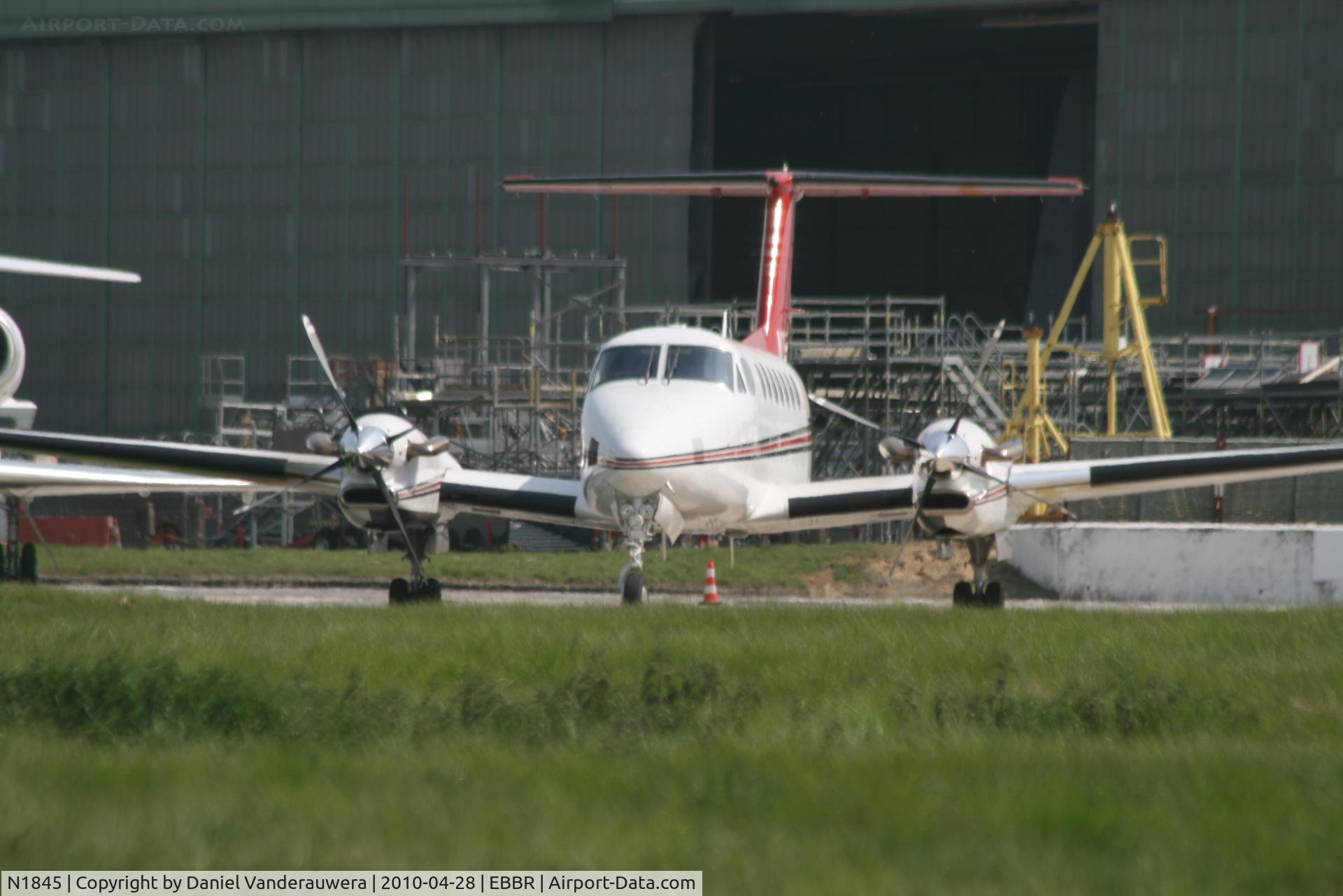 N1845, Raytheon King Air 350 (B300) C/N FL-327, Parked on G.A. apron