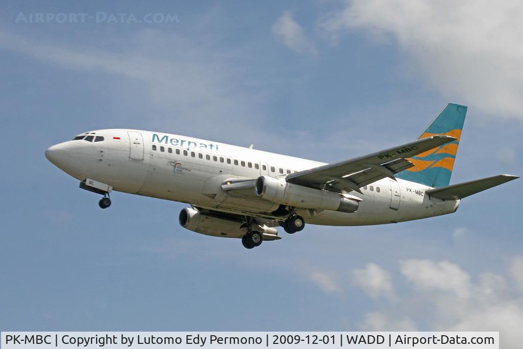 PK-MBC, 1981 Boeing 737-230 C/N 22129, Merpati Nusantara