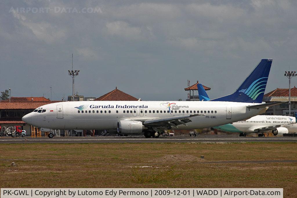 PK-GWL, Boeing 737-4U3 C/N 25714, Garuda Indonesia