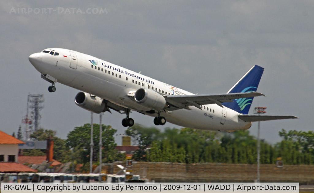 PK-GWL, Boeing 737-4U3 C/N 25714, Garuda Indonesia