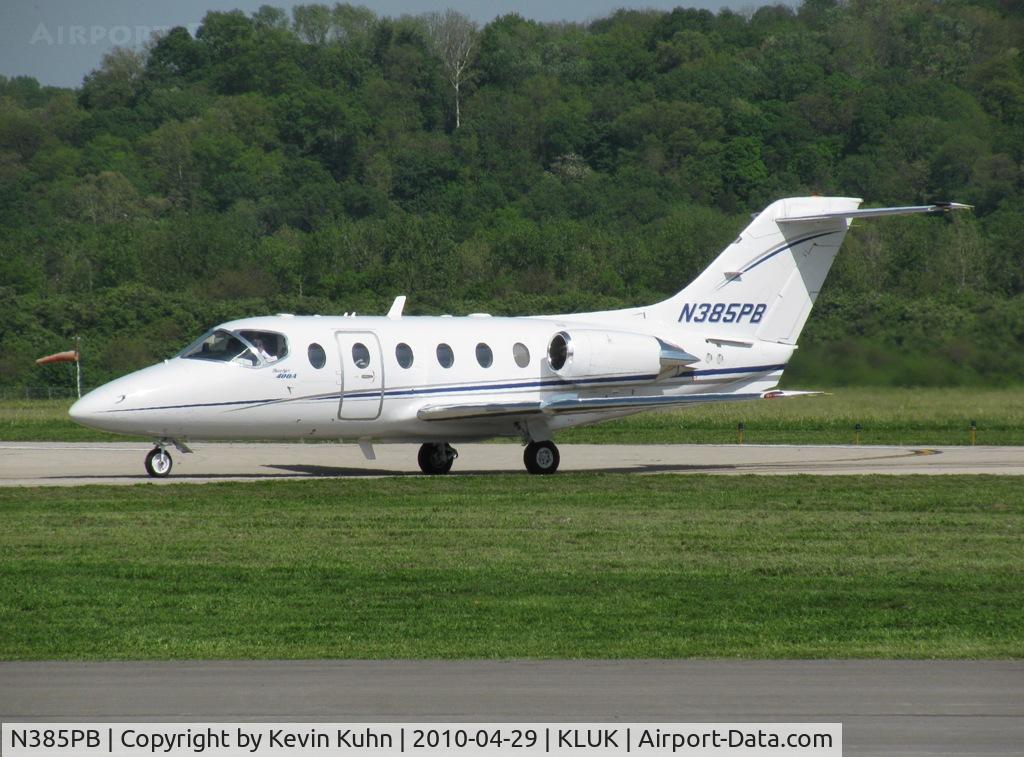 N385PB, 1998 Raytheon Aircraft Company 400A C/N RK-217, Papa Bravo arriving from KCLE