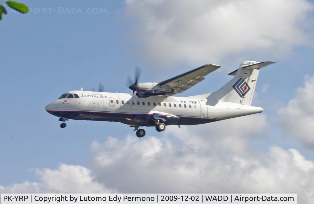 PK-YRP, 1987 ATR 42-312 C/N 050, Trigana