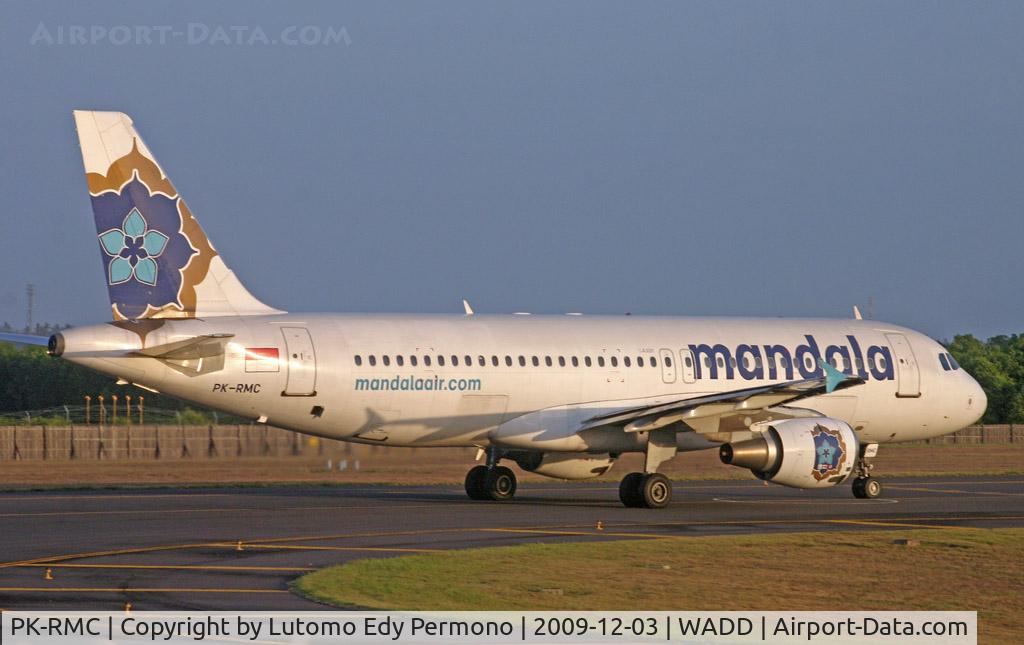 PK-RMC, 1992 Airbus A320-212 C/N 391, Mandala Airlines