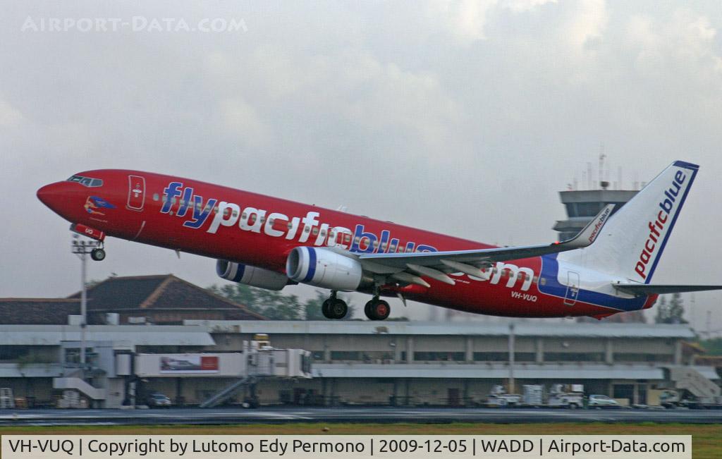 VH-VUQ, 2008 Boeing 737-8FE C/N 36605, Pacific Blue