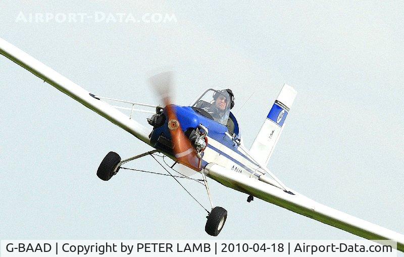 G-BAAD, 1973 Evans VP-1 Volksplane C/N PFA 1540, BREIGHTON