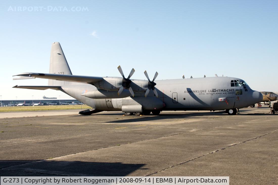 G-273, 1993 Lockheed C-130H-30 Hercules C/N 382-5273, Named BEN SWAGERMAN.Open door Melsbroek.