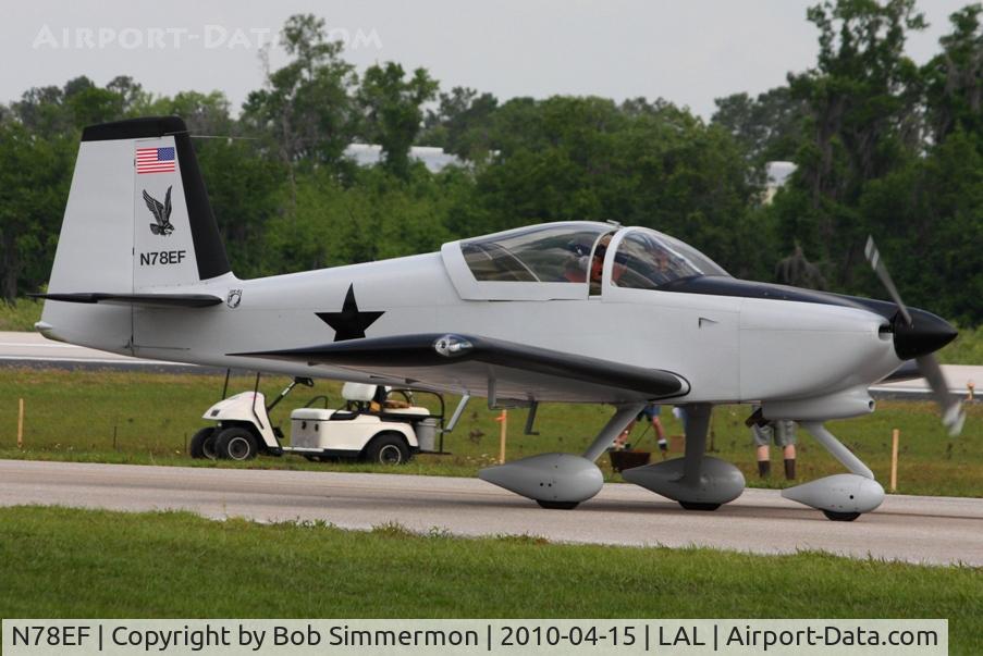 N78EF, 2007 Vans RV-7A C/N 72174, Sun N Fun 2010