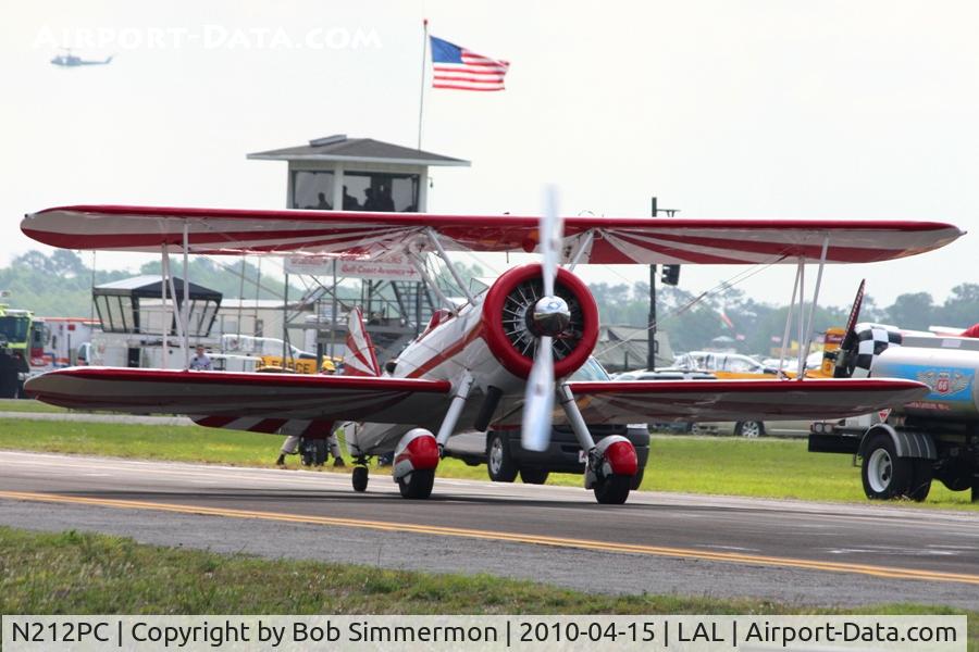 N212PC, 1941 Boeing A75N1(PT17) C/N 75-553, Sun N Fun 2010