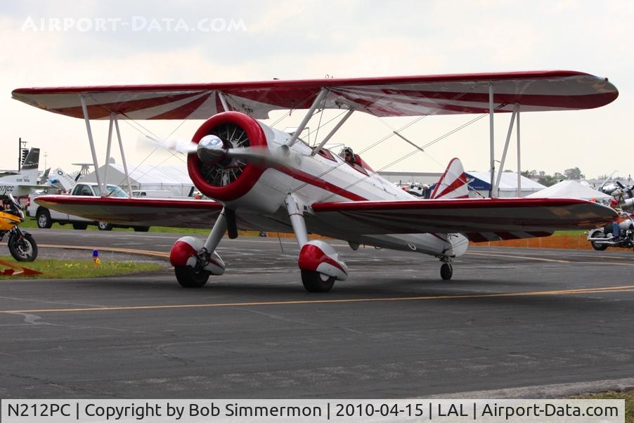 N212PC, 1941 Boeing A75N1(PT17) C/N 75-553, Sun N Fun 2010