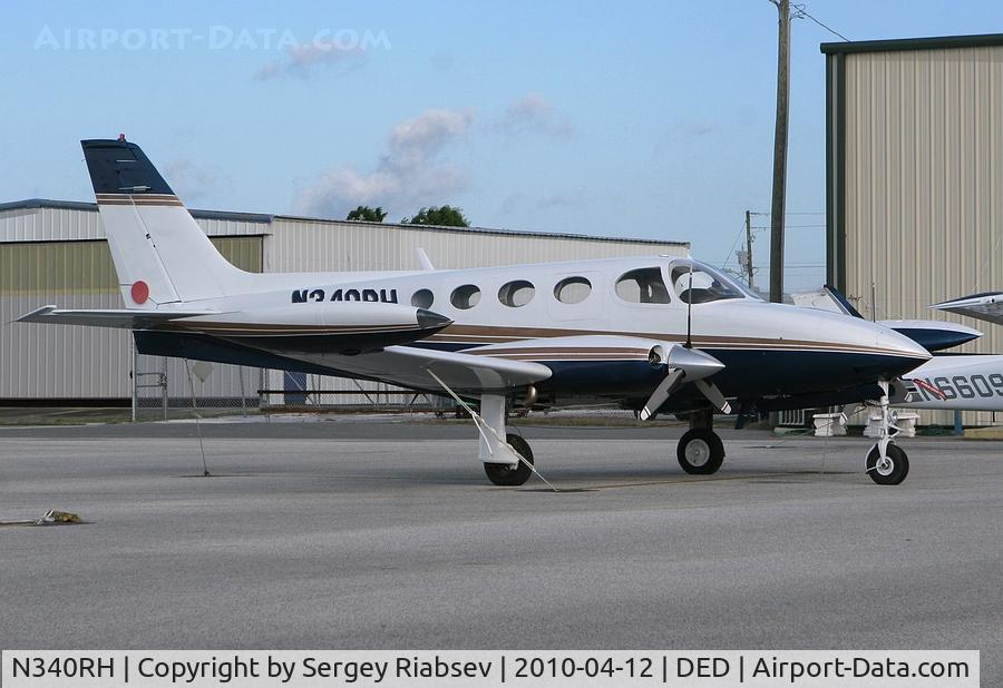 N340RH, 1972 Cessna 340 C/N 340-0086, DeLand