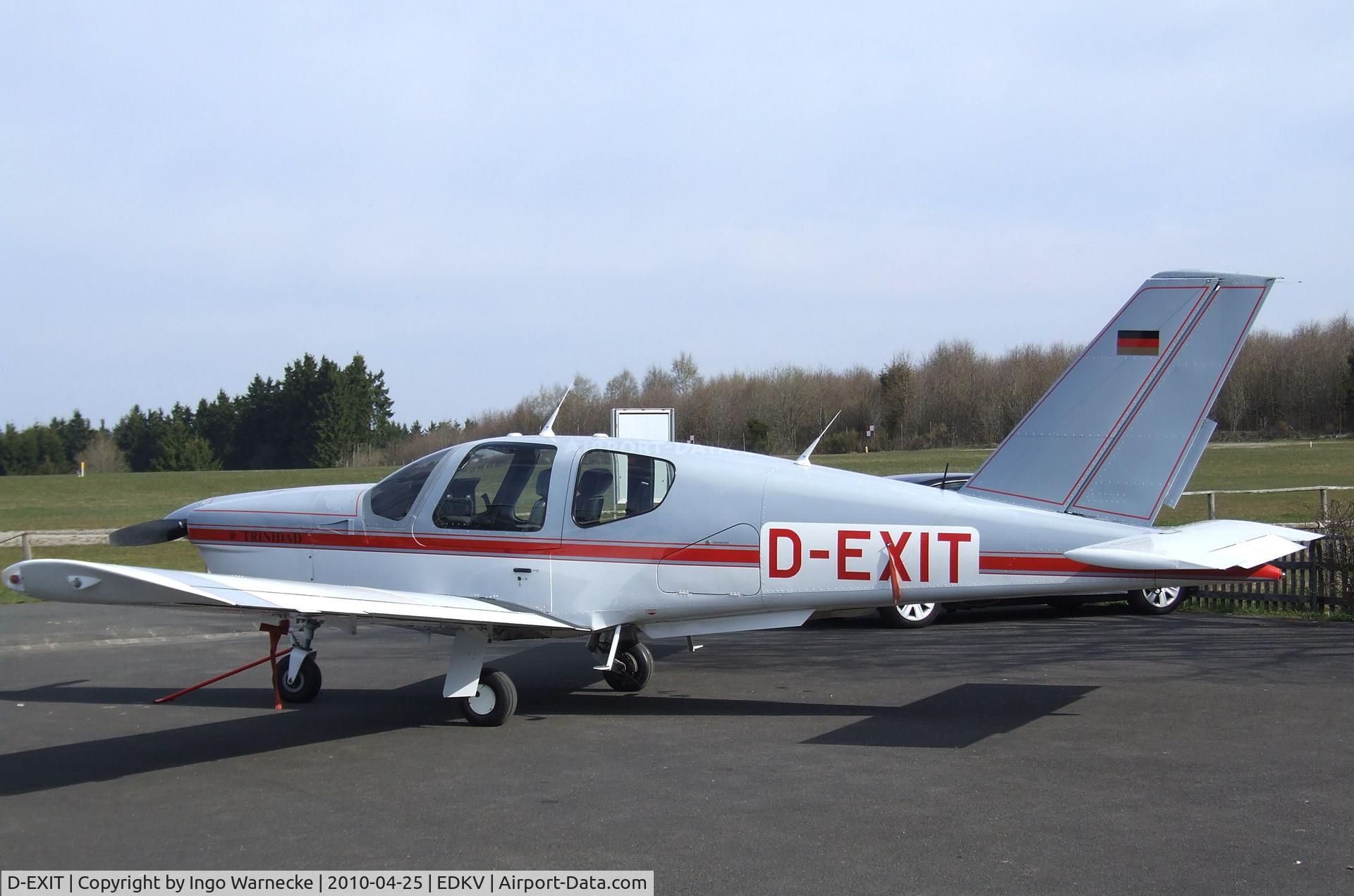 D-EXIT, 1991 Socata TB-20 Trinidad GT C/N 1299, SOCATA TB-20 Trinidad at Dahlemer-Binz airfield