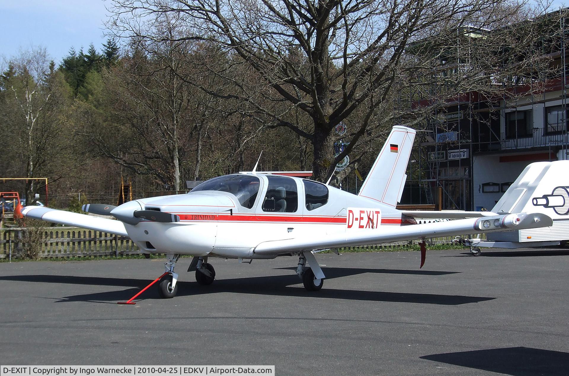 D-EXIT, 1991 Socata TB-20 Trinidad GT C/N 1299, SOCATA TB-20 Trinidad at Dahlemer-Binz airfield