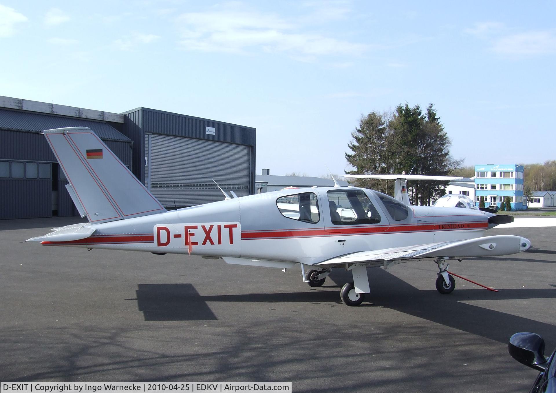 D-EXIT, 1991 Socata TB-20 Trinidad GT C/N 1299, SOCATA TB-20 Trinidad at Dahlemer-Binz airfield