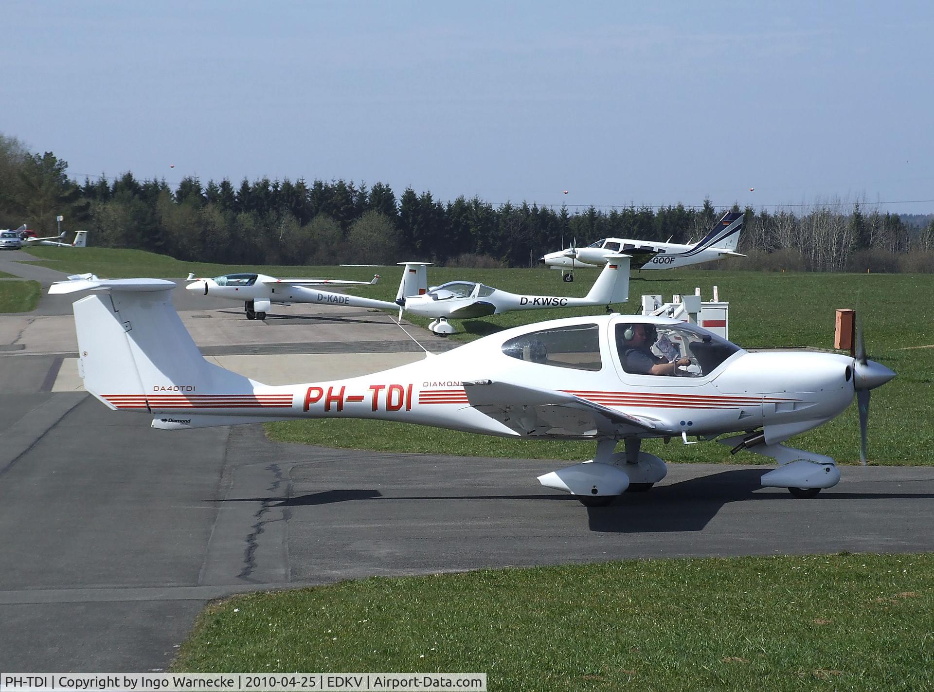 PH-TDI, 2005 Diamond DA-40D Diamond Star C/N D4.146, Diamond DA-40TDI Diamond Star at Dahlemer Binz airfield