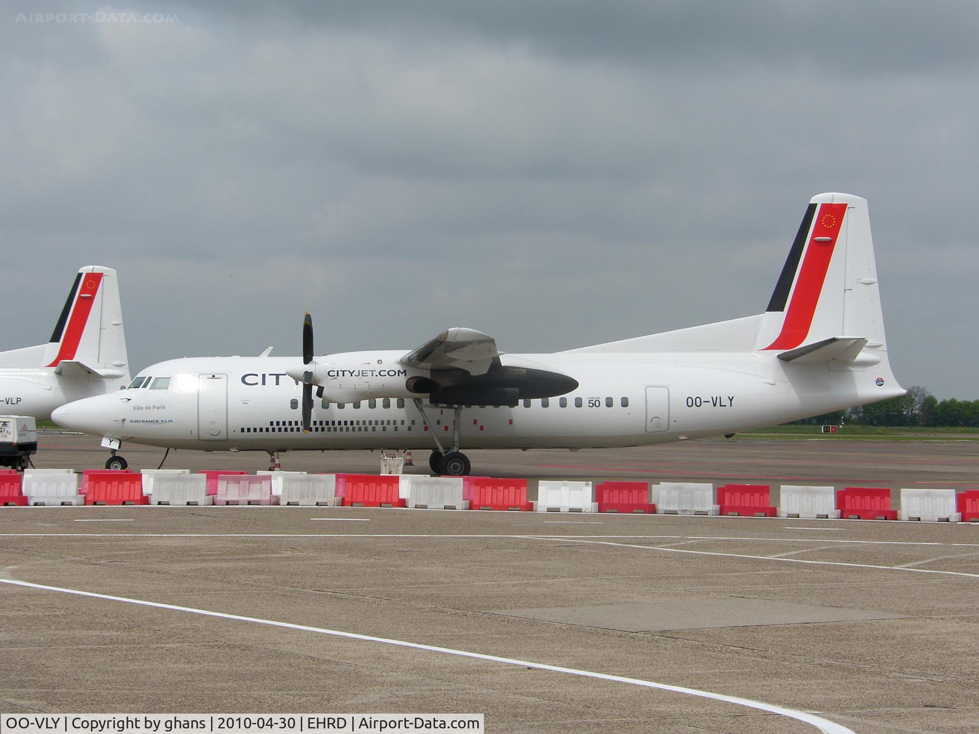 OO-VLY, 1990 Fokker 50 C/N 20181, In the latest livery