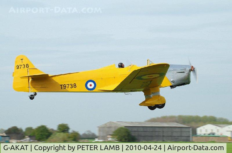 G-AKAT, 1940 Miles M14A Hawk Trainer 3 C/N 2005, BREIGHTON
