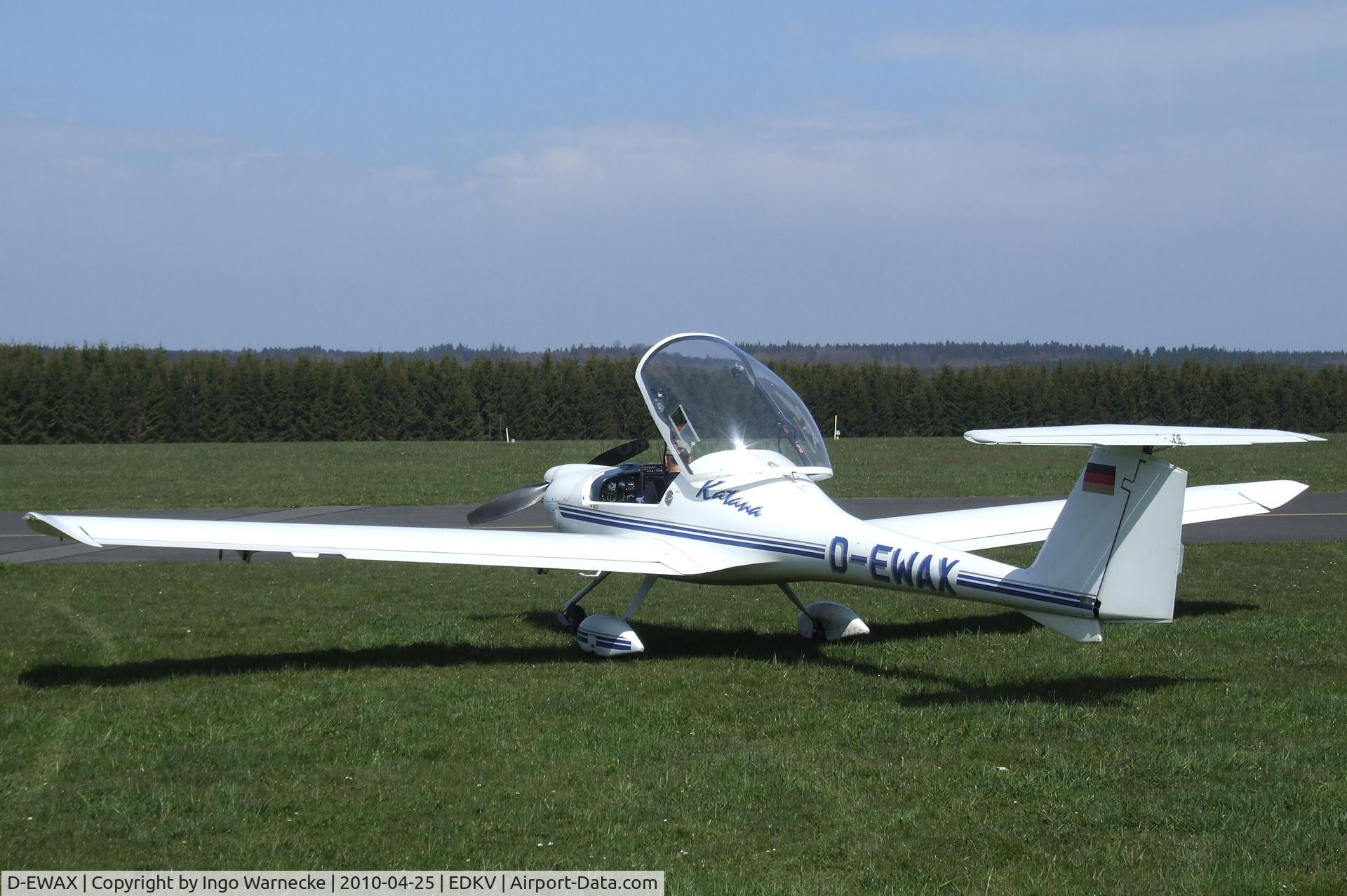 D-EWAX, HOAC DV-20 Katana C/N 20068, HOAC DV-20 Katana at Dahlemer Binz airfield