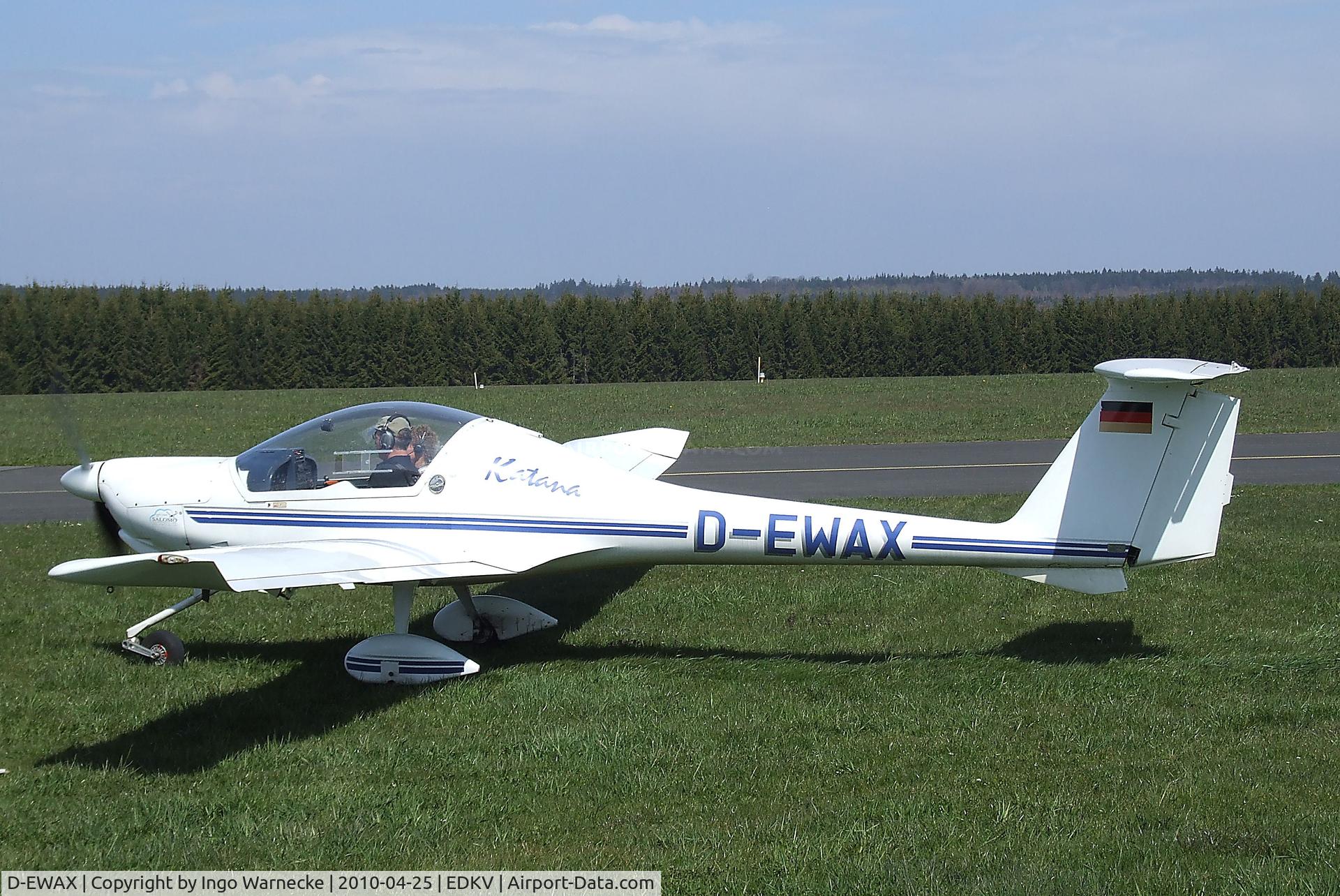 D-EWAX, HOAC DV-20 Katana C/N 20068, HOAC DV-20 Katana at Dahlemer Binz airfield