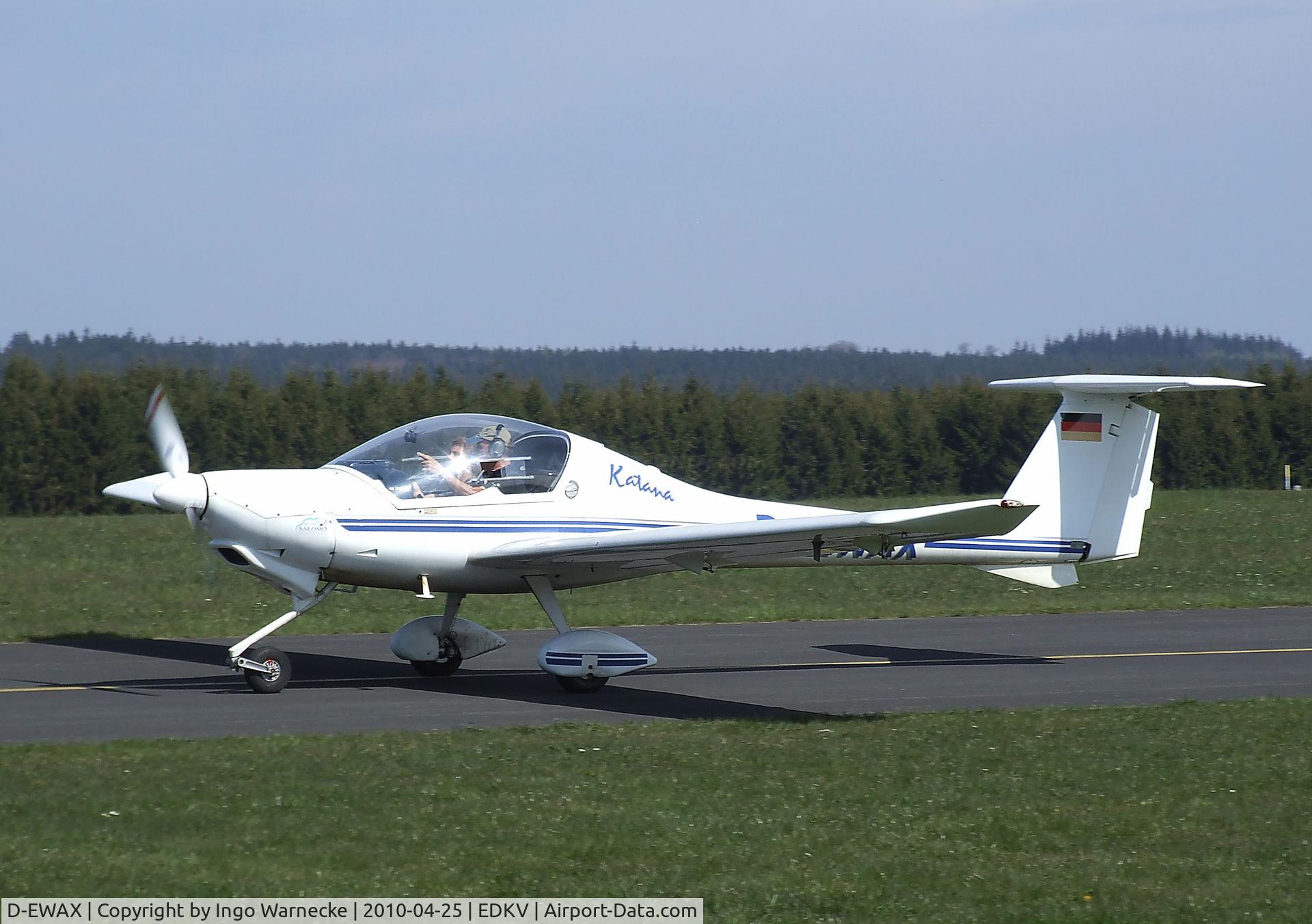 D-EWAX, HOAC DV-20 Katana C/N 20068, HOAC DV-20 Katana at Dahlemer Binz airfield