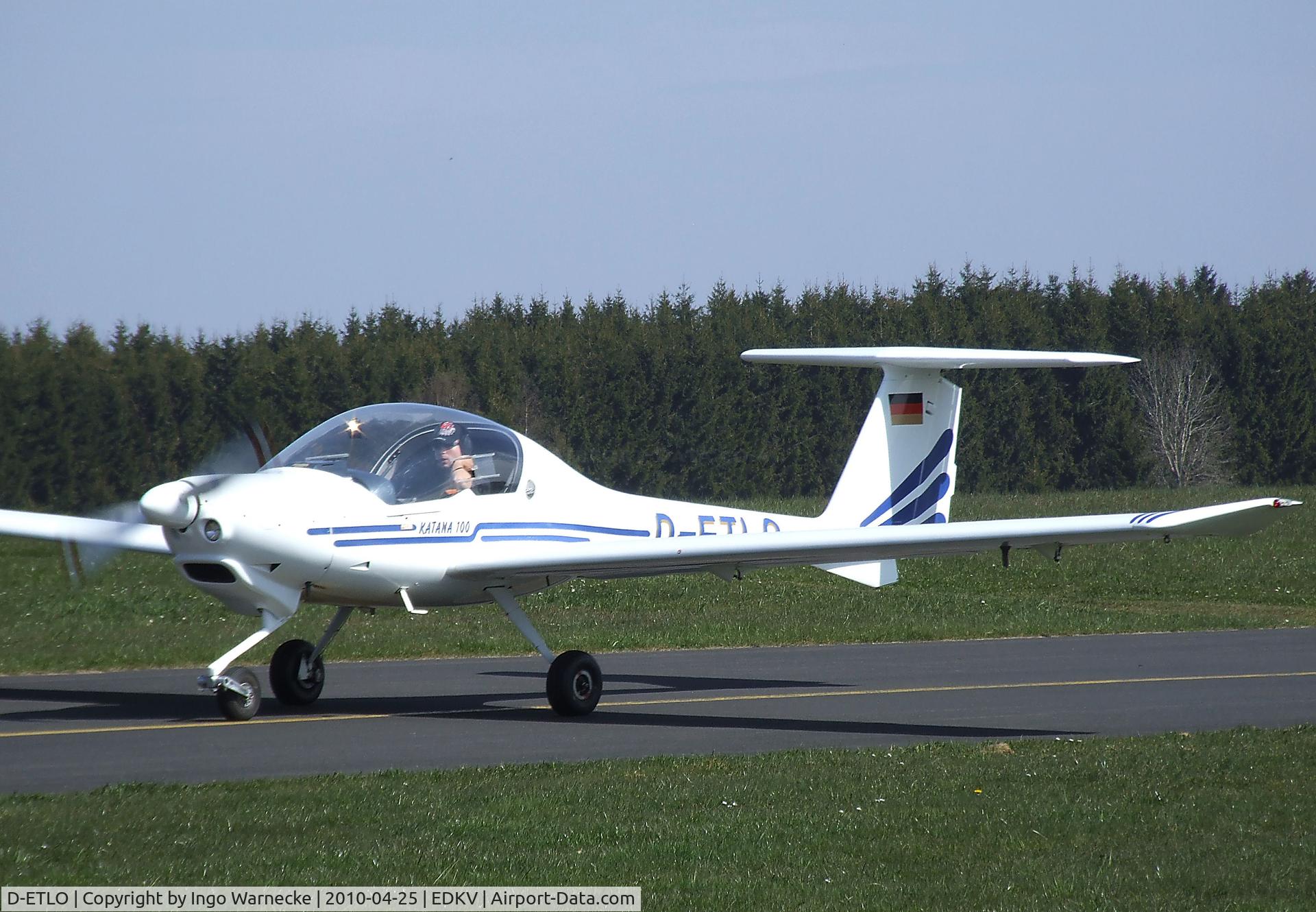D-ETLO, HOAC DV-20 Katana C/N 20028, HOAC DV-20 Katana at Dahlemer Binz airfield