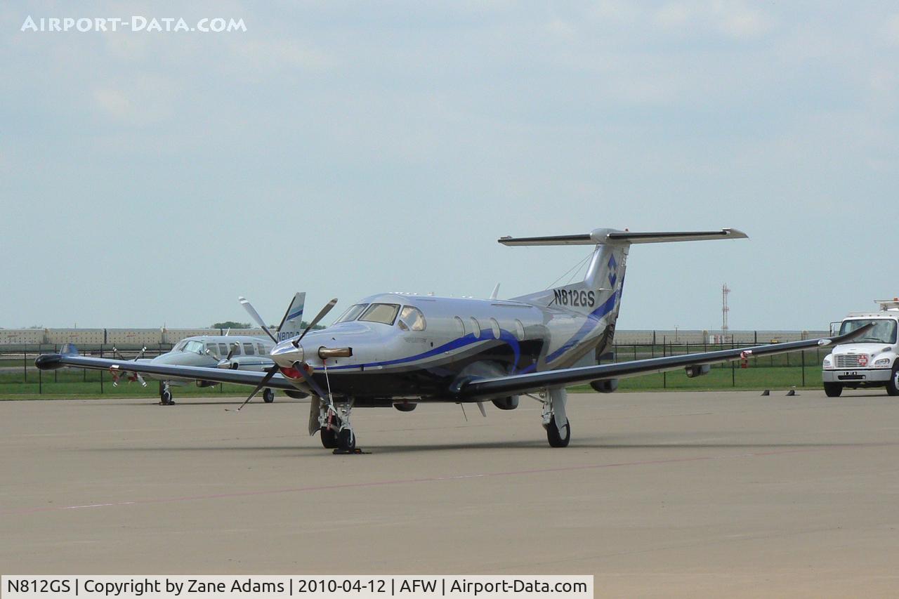 N812GS, 2008 Pilatus PC-12/47E C/N 1086, At Fort Worth Alliance Airport