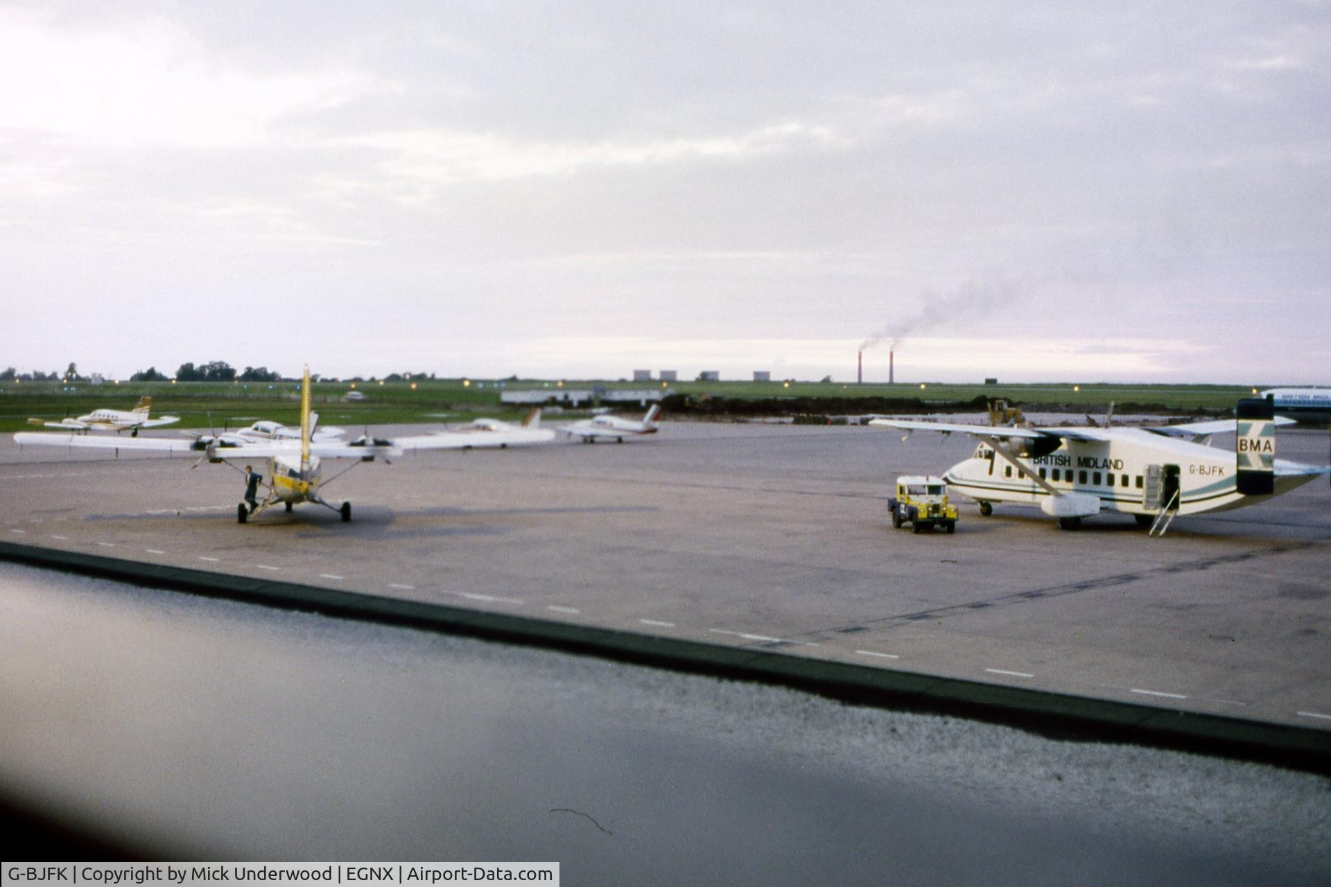 G-BJFK, 1981 Short SD3-30 Series 100 C/N SH3077, EMA 1981 approx