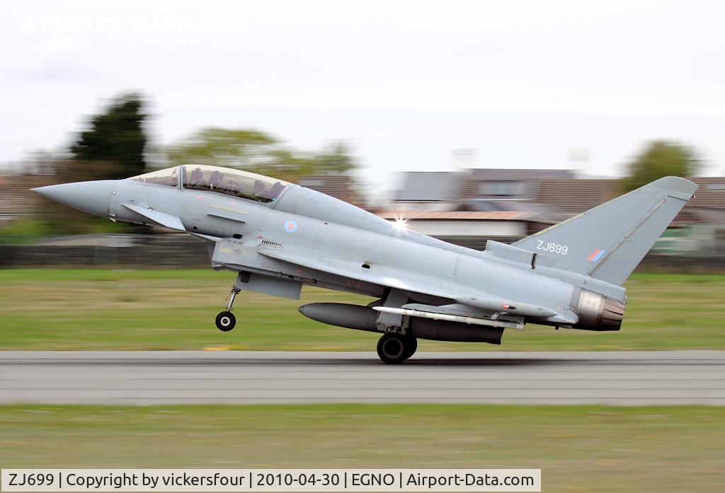 ZJ699, Eurofighter EF-2000 Typhoon T1 C/N PT001/IPA, BAE Systems Trials Fleet.