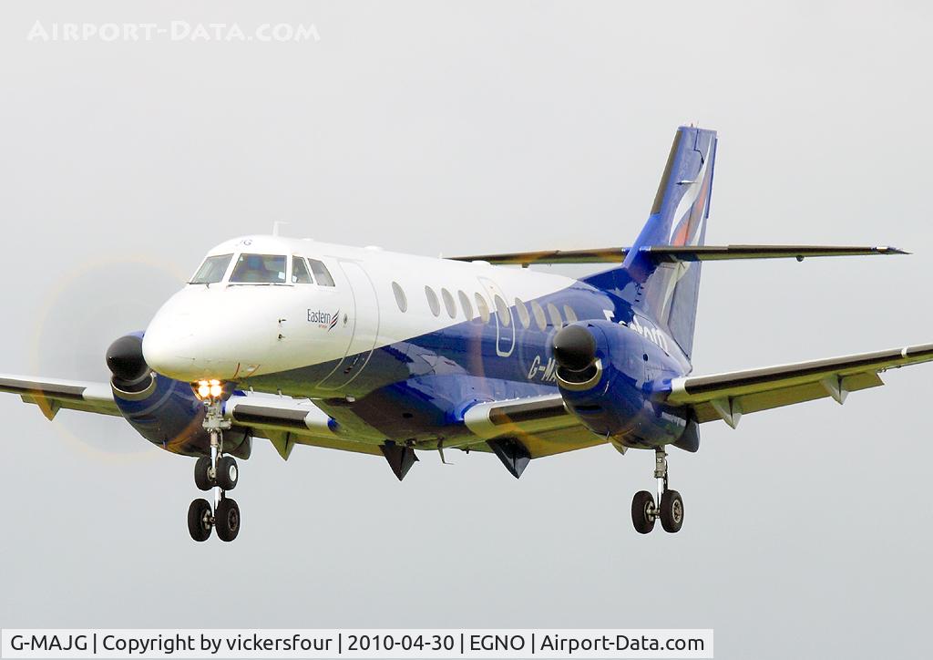 G-MAJG, 1993 British Aerospace Jetstream 41 C/N 41009, Eastern Airways