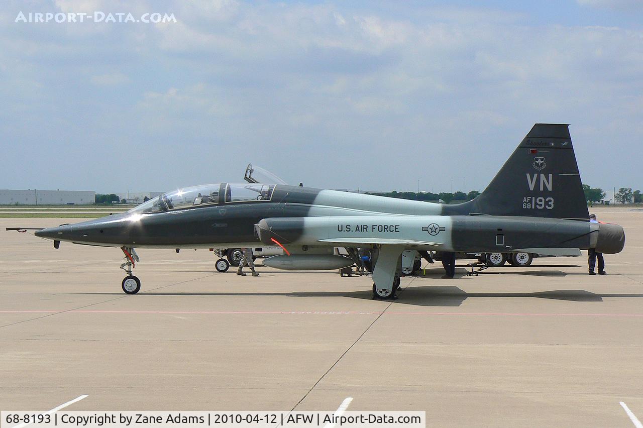 68-8193, 1968 Northrop T-38A-75-NO Talon C/N T.6198, At Fort Worth Alliance Airport