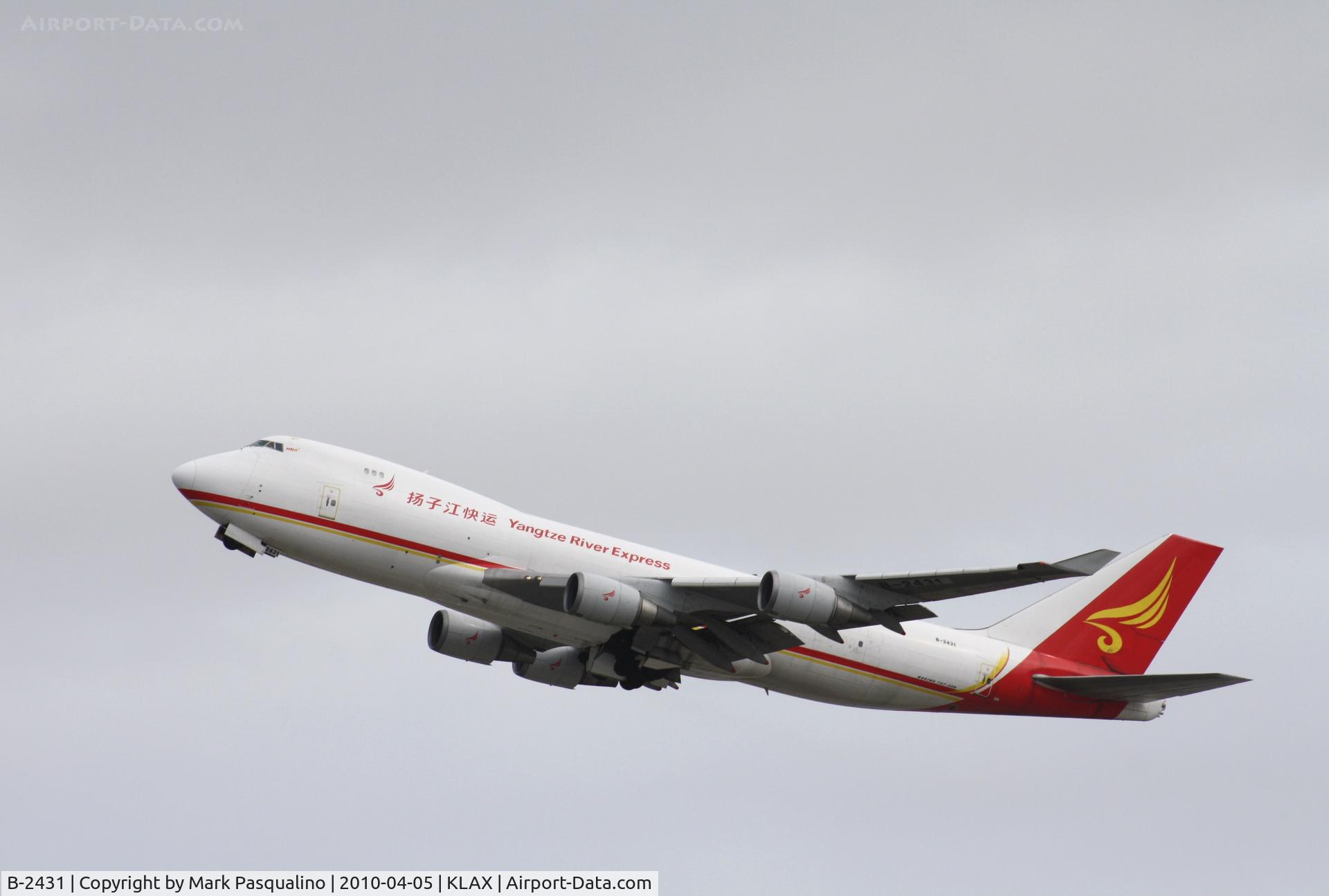 B-2431, 2000 Boeing 747-409F/SCD C/N 30761, Boeing 747-400F