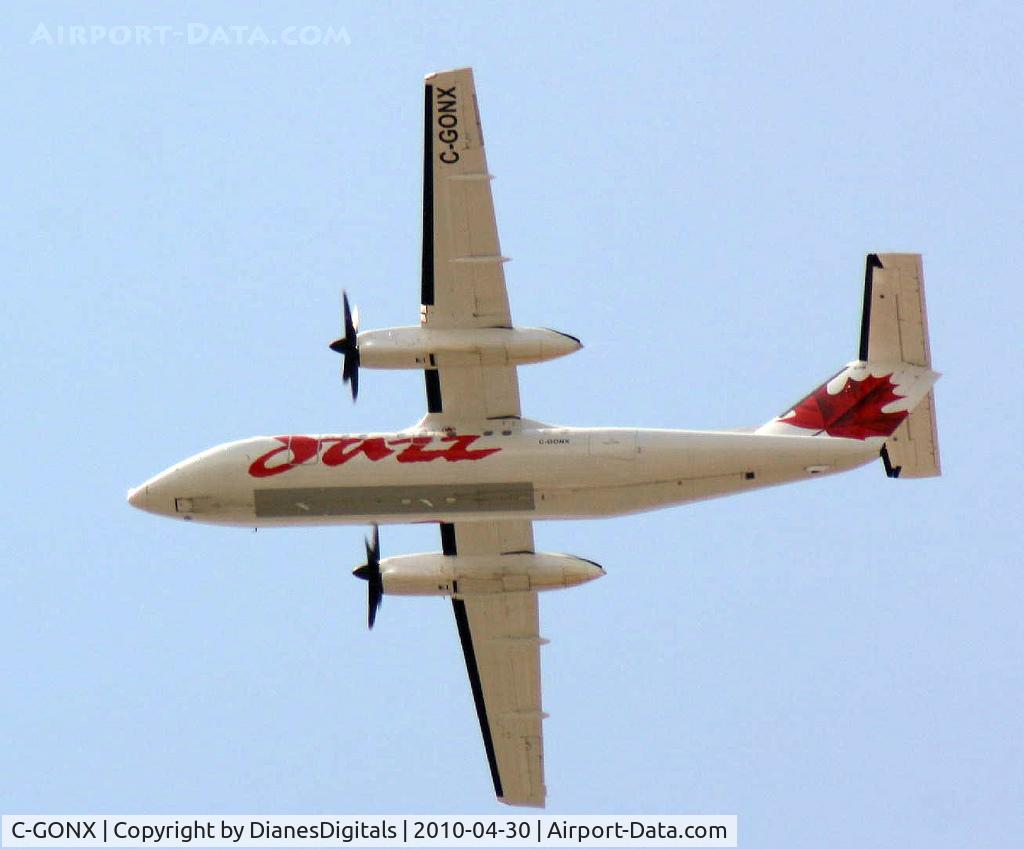 C-GONX, 1988 De Havilland Canada DHC-8-102 Dash 8 C/N 118, Vaughan ON