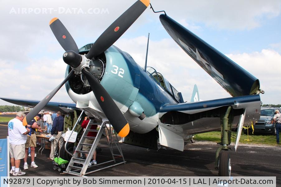 N92879, 1944 Curtiss SB2C-5 Helldiver C/N 83725, Sun N Fun 2010