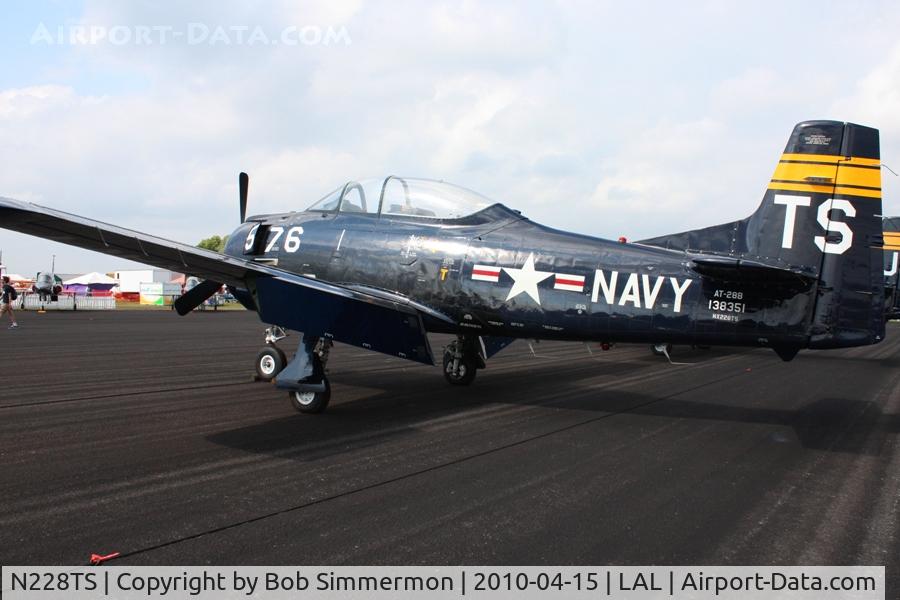 N228TS, 1954 North American T-28D Trojan C/N 200-422, Sun N Fun 2010