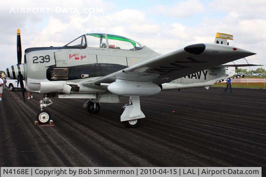 N4168E, 1956 North American T-28C Trojan C/N 252-2, Sun N Fun 2010