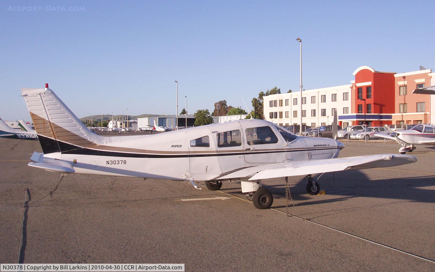 N30378, 1978 Piper PA-28-161 C/N 28-7816542, Visitor