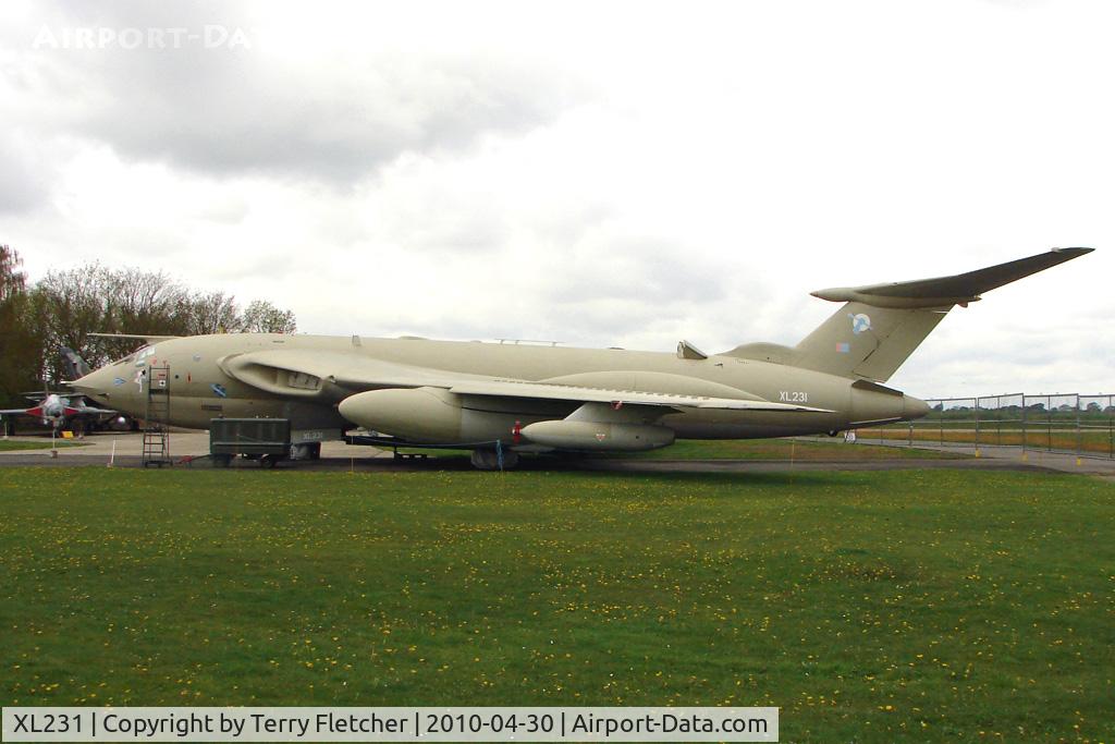 XL231, 1962 Handley Page Victor K.2 C/N HP80/76, displayed at the Yorkshire Air Museum at Elvington