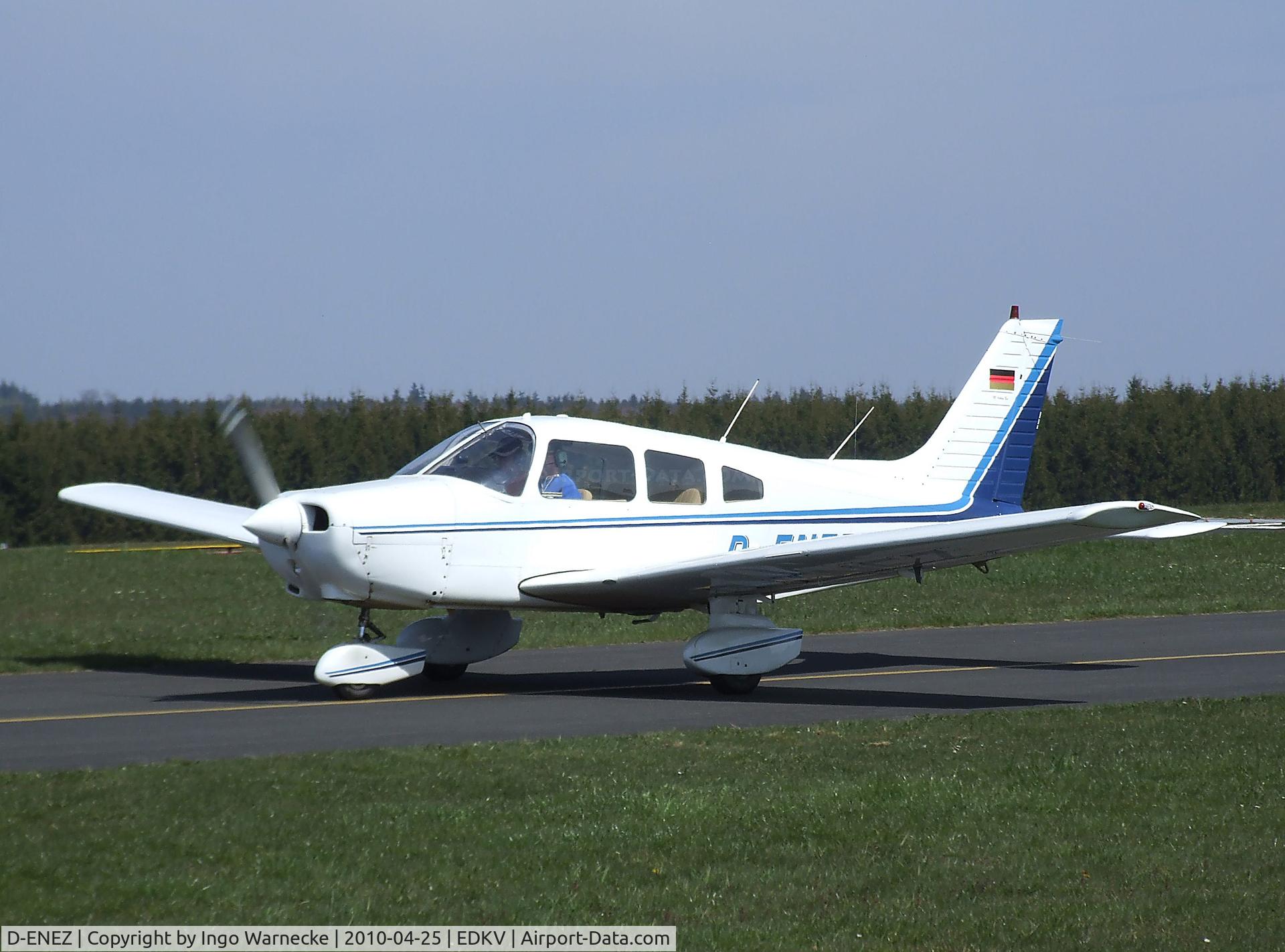 D-ENEZ, 1981 Piper PA-28-161 Warrior II C/N 28-8116207, Piper PA-28-161 Warrior II at Dahlemer Binz airfield