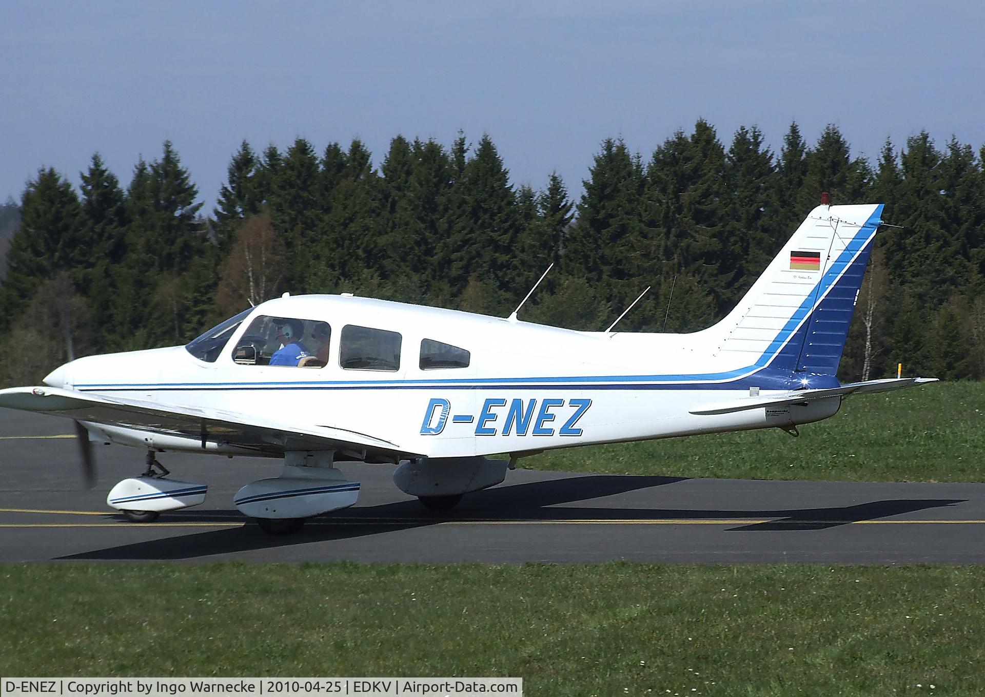 D-ENEZ, 1981 Piper PA-28-161 Warrior II C/N 28-8116207, Piper PA-28-161 Warrior II at Dahlemer Binz airfield