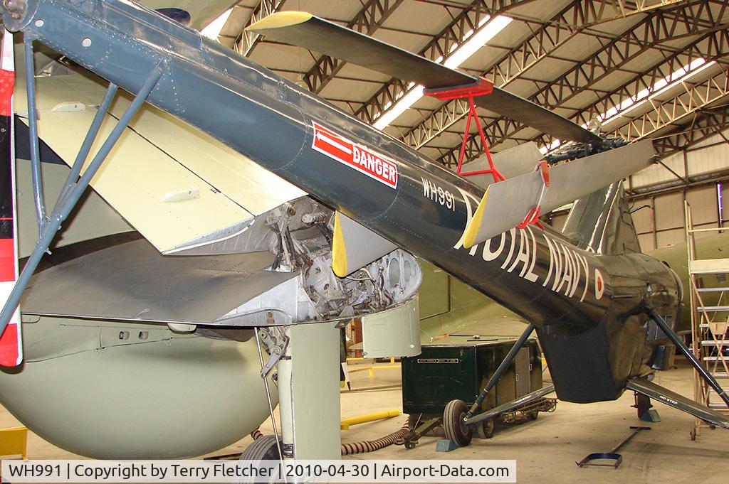 WH991, Westland Dragonfly HR.3 C/N WA/H/67, Westland Dragonfly HR3 displayed at the Yorkshire Air Museum at Elvington