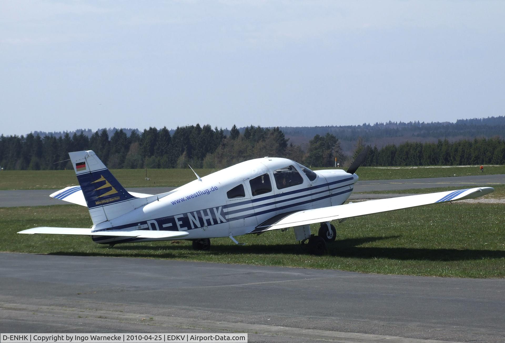D-ENHK, 1982 Piper PA-28-181 Archer II C/N 28-8290135, Piper PA-28-181 Archer II at Dahlemer Binz airfield