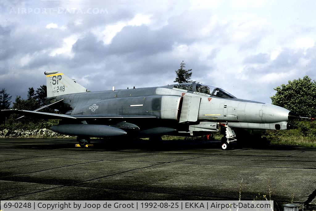 69-0248, 1969 McDonnell Douglas F-4G Phantom II C/N 3773, picture of this Tactical Fighter Weaponry participant in the evening light.
