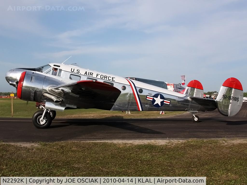 N2292K, 1951 Beech Mk.3N C/N CA-8 (A-608), @KLAL