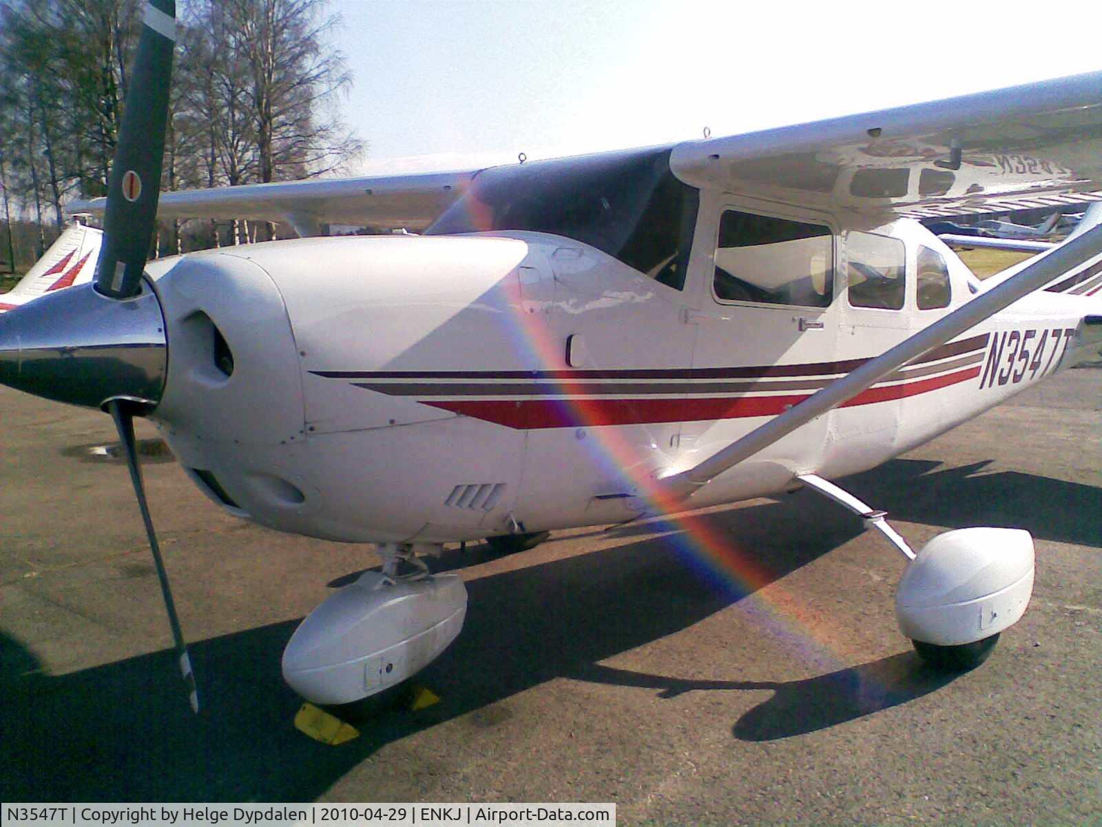 N3547T, 2001 Cessna T206H Turbo Stationair C/N T20608322, The aircraft was first registered in Sweden and now in Norway, specifically at Kjeller Airport north of Oslo