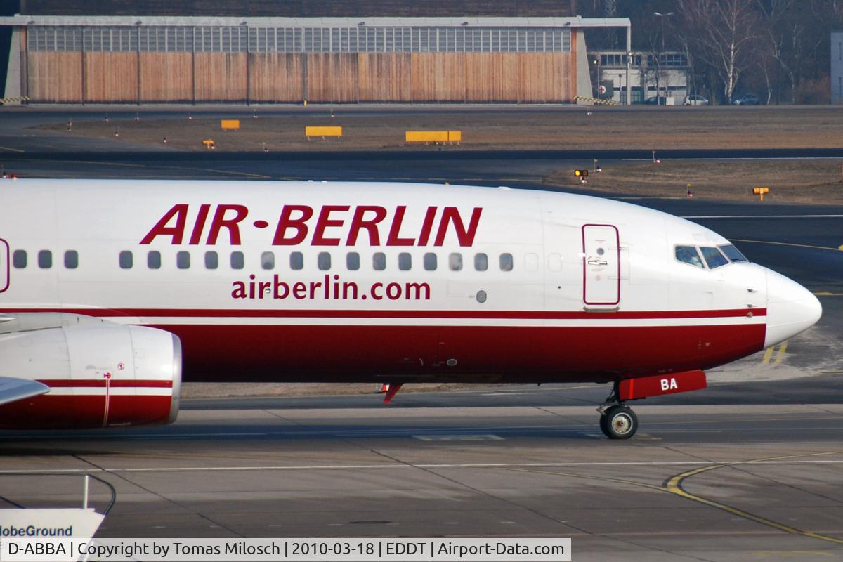 D-ABBA, 2001 Boeing 737-86J C/N 30570, 