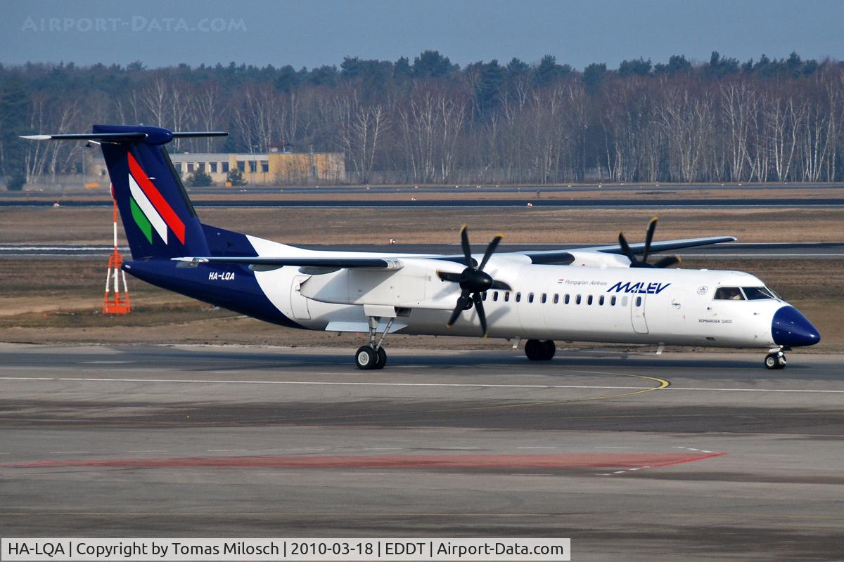 HA-LQA, 2001 De Havilland Canada DHC-8-402Q Dash 8 C/N 4062, 