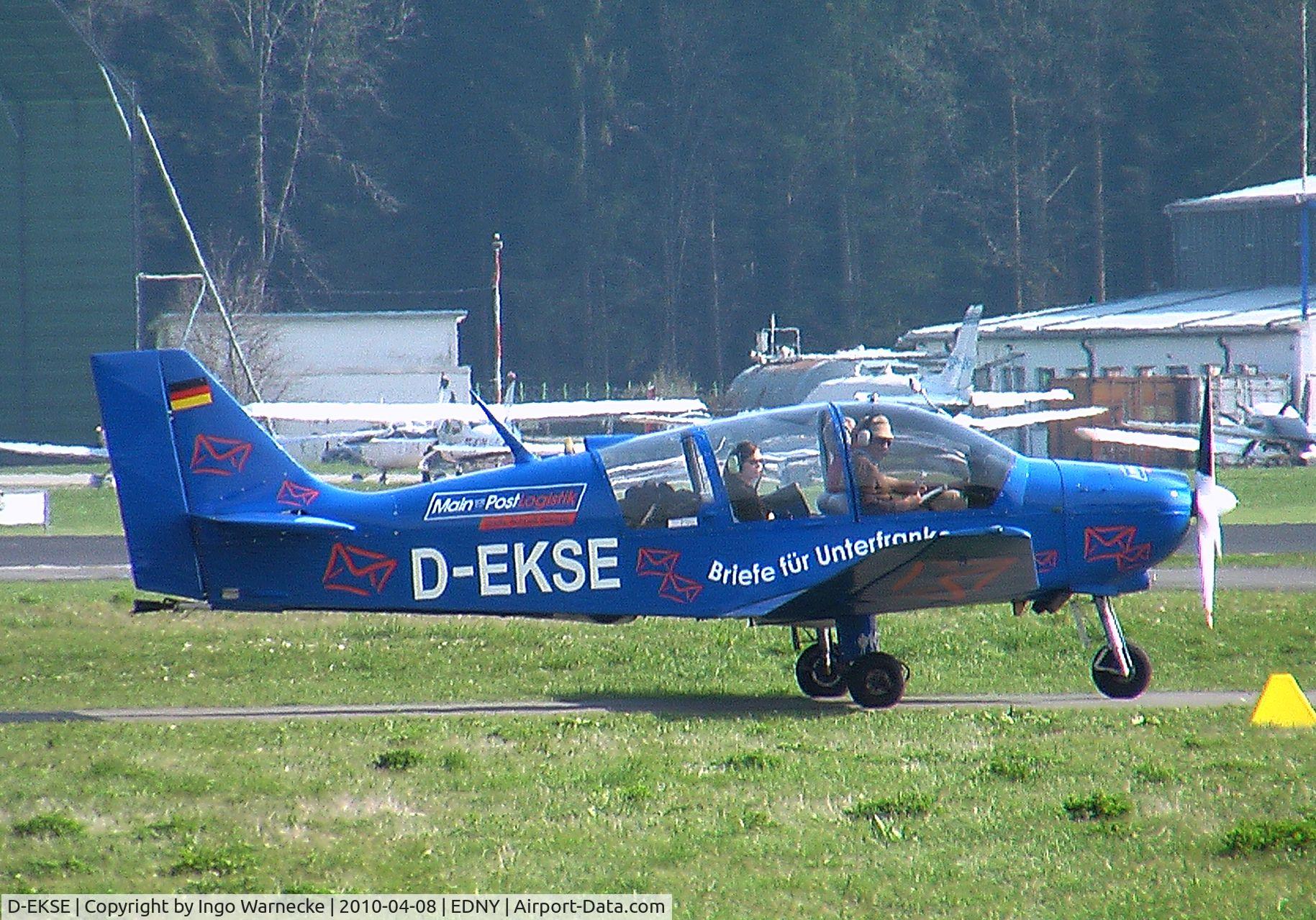 D-EKSE, Robin DR-400-180R Remorqueur Regent C/N 1396, Robin DR.400-180R Remorqueur at Friedrichshafen airport during the AERO 2010