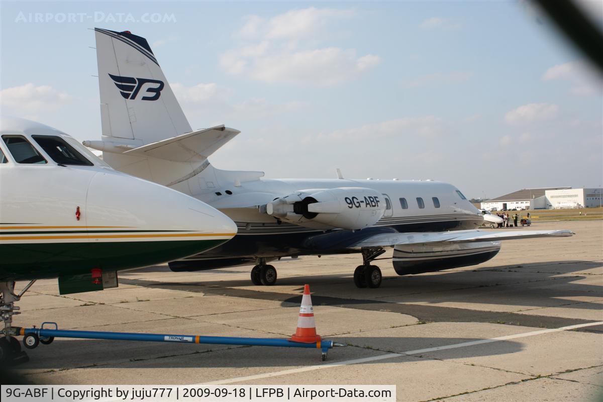 9G-ABF, 1977 Lockheed L-1329-25 JetStar II C/N 5217, on transit at Le Bourget